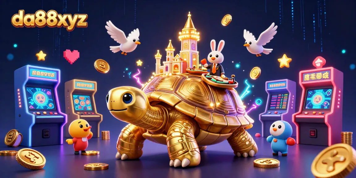 Experience thrilling gaming at da88xyz with vibrant casino elements and exciting arcade action.