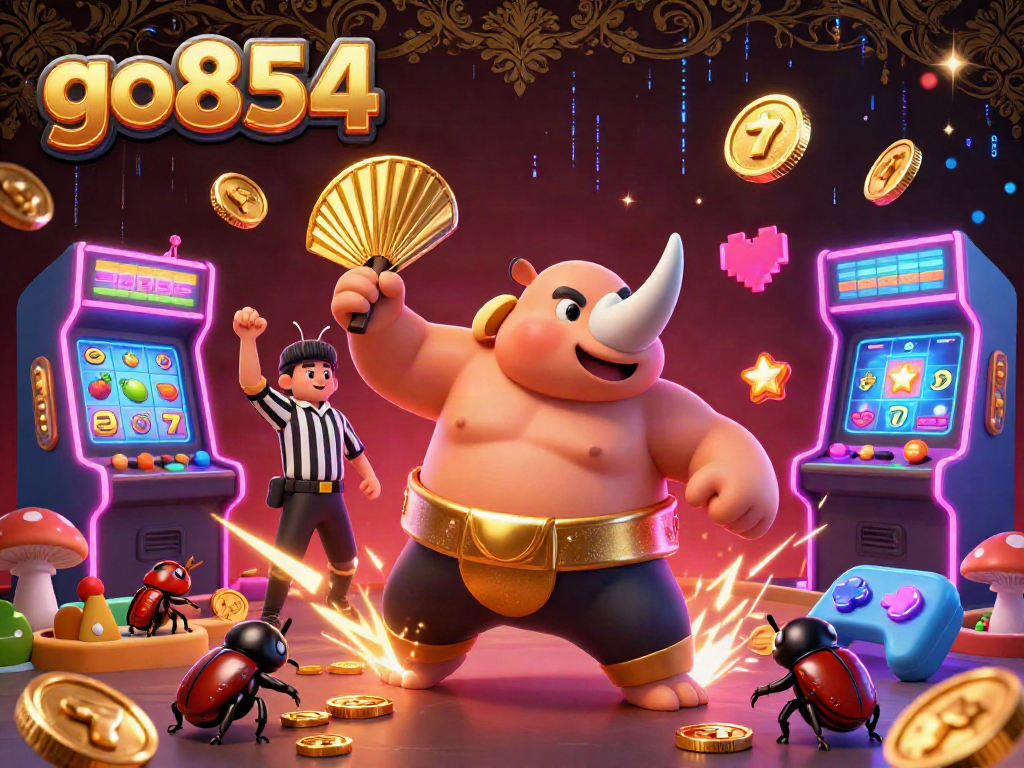 Engage with go854's dynamic casino atmosphere featuring vibrant slot games and exotic beetle champions.
